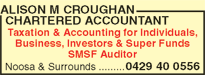 Alison M Croughan Chartered Accountant - House Insurance Australia 1
