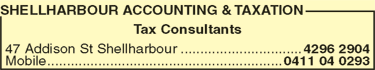 Shellharbour Accounting & Taxation - Insurer Find 3