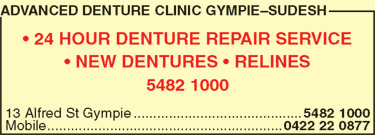 Advanced Denture Clinic Gympie'Sudesh - Insurer Find 2