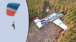 Skydivers watch plane vanish from sight, make split-second decision to jump Insurance Yet